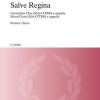 Salve Regina - Choral Score