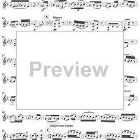 Trois Duos, Cah. 9 - Violin 1