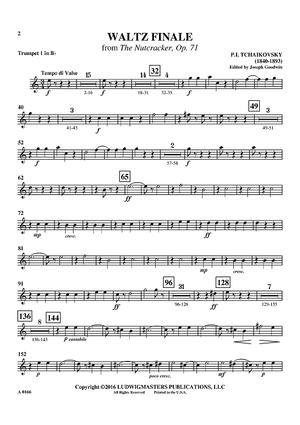 Waltz Finale from The Nutcracker, Op. 71 - Bb Trumpet 1
