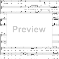 All men, all things (Chorus), No. 2 from Symphony No. 2 in B-flat Major "Hymn of Praise", Op. 52