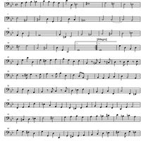 Sonata G Major - Bass