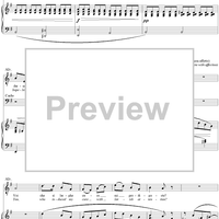 La forza del destino, Act 3, No. 19, Scene and Duet. "Nè gustare m'è dato" and "Sleale! Il segreto" - Score