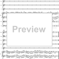 "Tutte, tutte le mie, le mie speranze", No. 9 from "Davidde Penitente", K469 - Full Score