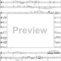 Oboe Quartet, K370, Movement 3 - Score