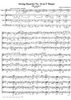 String Quartet No. 16, Movement 3 - Score