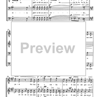 Donne mie, voi non sapete... - Score