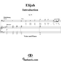 Introduction - From "Elijah", op. 70