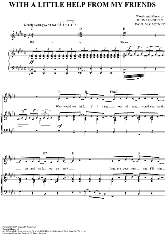 With A Little Help From My Friends