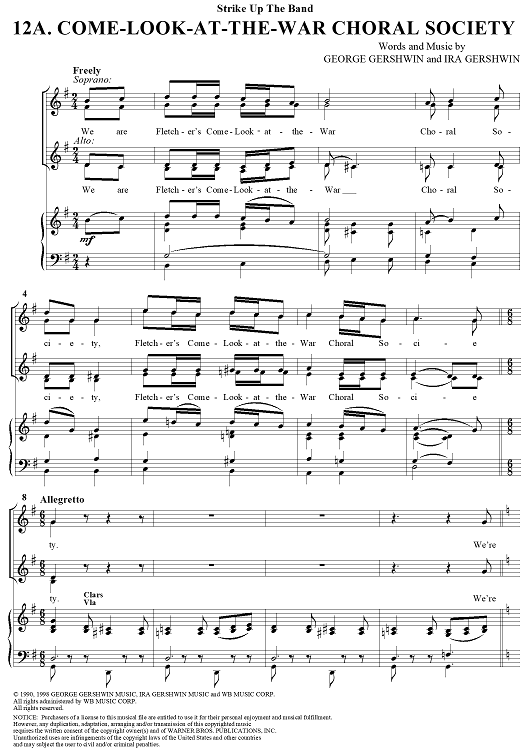 Come-Look-at-the-War Choral Society