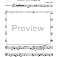 Baby Jesus in the Manger - Trumpet in B-flat