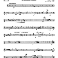 Concerto in F Major No. 13 - "The Cuckoo and the Nightengale" - Horn in F