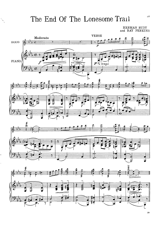 The End Of The Lonesome Trail