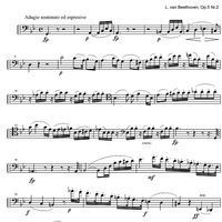 Sonata No. 2 g minor Op. 5 No. 2 - Cello