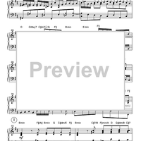 Overture - from Suite #3 in D Major - Keyboard or Guitar