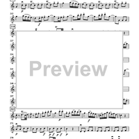 Concerto for Oboe in C Major, K. 314 for Oboe and String Quartet - Violin 1