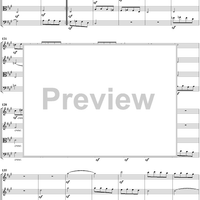 String Quartet No. 3, Movement 2 - Score