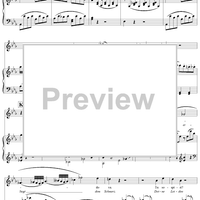 Ch'io mi scordi di te? (Lassen sollte ich dich?), rec. and aria