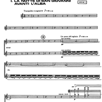 Tre notturni resiani [set of parts] - Violin 1