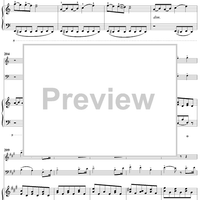 Trio in A Minor for violin, violoncello and piano - Piano Score