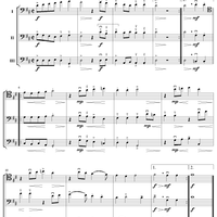 Trios and Quartets for Double Basses, Volume I