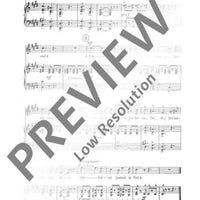 Quatre chansons populaires françaises - Vocal/piano Score