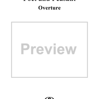 Poet and Peasant: Overture - Baritone TC