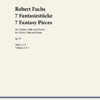 Seven Fantasy Pieces - Score and Parts