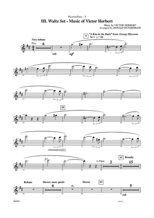 Dancin' Into The '20s: III. Waltz Set - Music of Victor Herbert - Piccolo/Flute