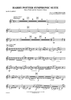 Harry Potter Symphonic Suite - B-flat Clarinet 2