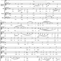 Sieben Chromatische Motetten Des Barock, vol.14, IV