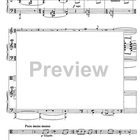 Variation on Béla Bartók theme - Score