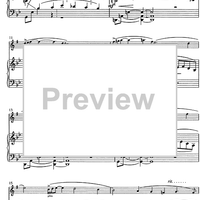 Nocturne et Danse Op.58 No. 2 - Piano Score