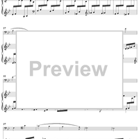Cello Sonata No. 2 in G Minor, Movement 3 - Piano Score