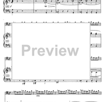 Concerto D Major - Score