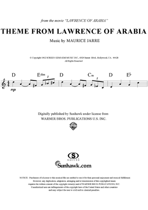 Theme From Lawrence of Arabia