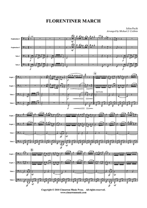 Florentiner March - Score