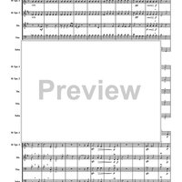 The Heavans Declare - Score