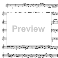 Three Part Sinfonia No. 8 BWV 794 F Major - Bass Clarinet