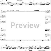 Flute Sonata No. 6 - Piano Score
