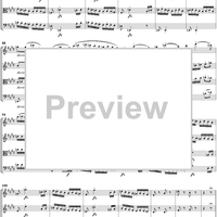 String Quartet No. 11 in E Major, Op. posth. 125, No. 2 - Score