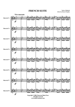French Suite - Score
