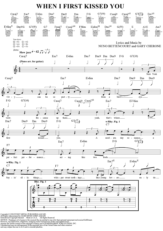 When I First Kissed You