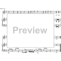 Quando mai caro sposo - Score