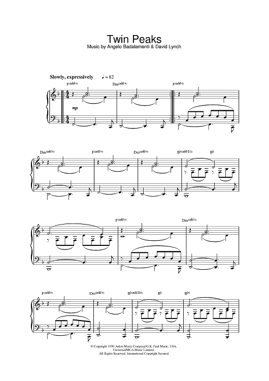 Twin Peaks (Theme)