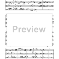 Water Music Suites - Score