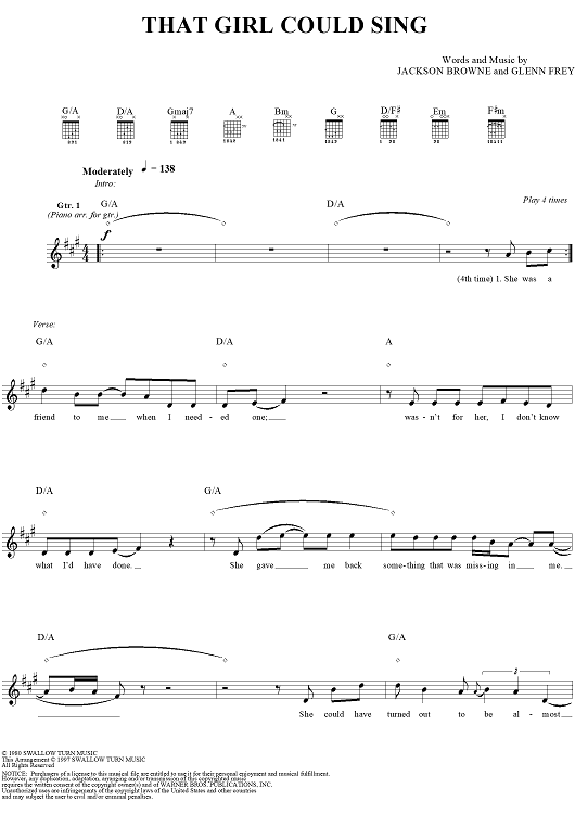 That Girl Could Sing