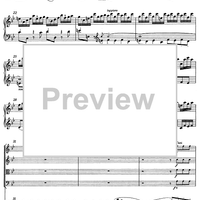 Concerto for Organ in Bb Major, Op 4, No. 2 (HMV 290) - Score