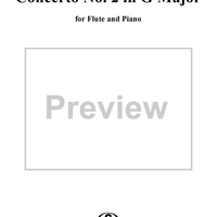 Concerto No. 2 in G Major - Piano Score