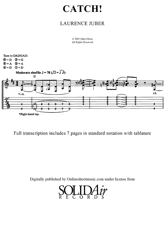 Catch! (No MP3)