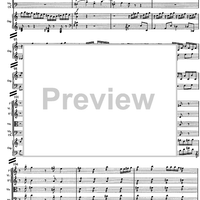 Konzert im alten Stil Op.100 - Score